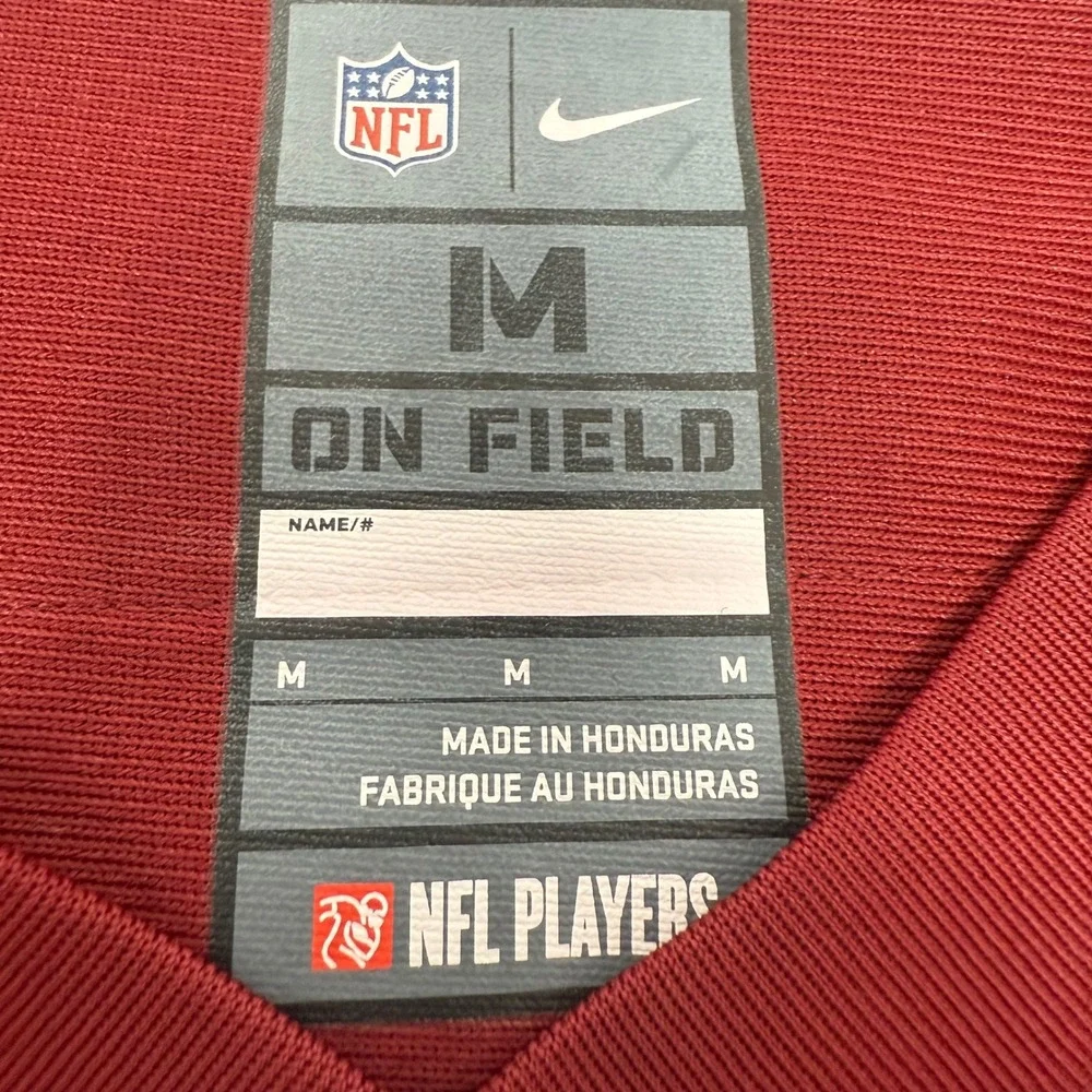 Nike NFL Washington Commanders Antonio Gibson 24 Jersey Mens Medium Burgundy